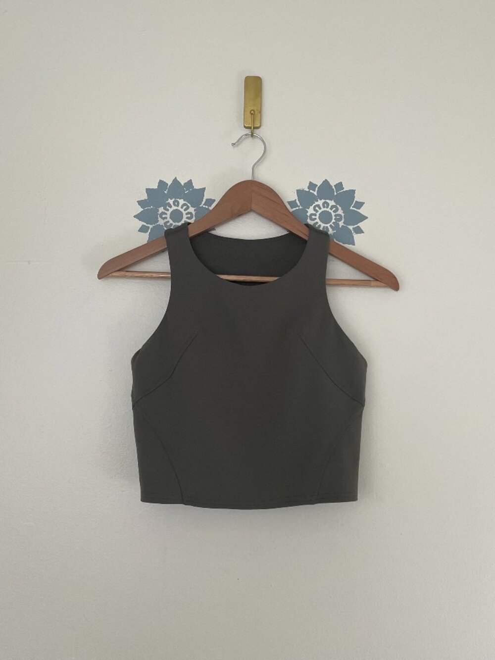 Lululemon Invigorate Training Tank Top Carob Brown Size 6